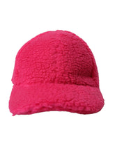 Dolce & Gabbana Pink Fleece Plush Baseball Hat Men -   -  Dolce & Gabbana.
